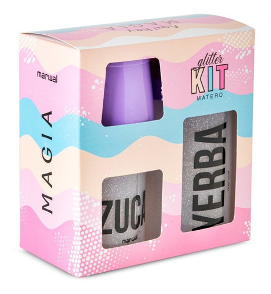 Set Matero Kit Matero Glitter Yerba - Azucar 0