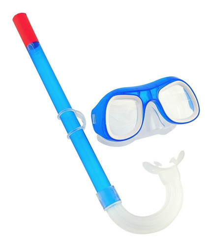 Kit Snorkel Y Antiparras Bestway 24007 Pileta 7 A 14 Años 0