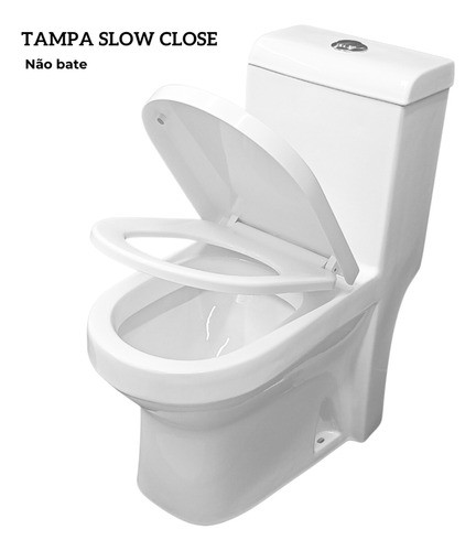 Bacia Sanitária Monobloco Classico Mx105 3/6l C/ Tampa 1