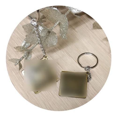 Llavero Qr Con  Mensaje O Url Personalizado Acrílico 0