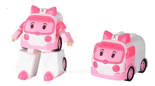 Robocar Poli Transformers Coleção Desenho - Amber 0