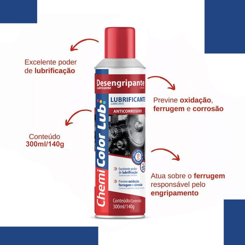 Chemicolor Spray Desengripante Lubrificante 300ml 1