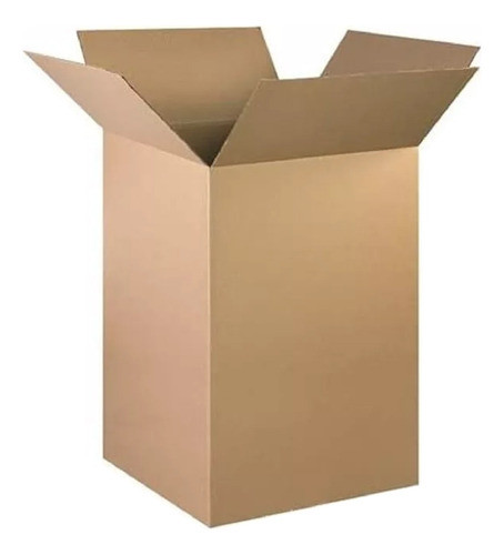 Caja Cartón Embalaje 20x20x40 Mudanza Reforzada 25 Unidades 0