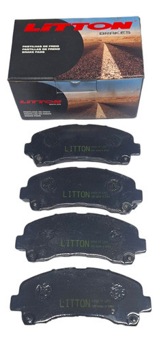 Juego 4 Pastillas De Freno Litton Chevrolet S10 2.8 2016 1