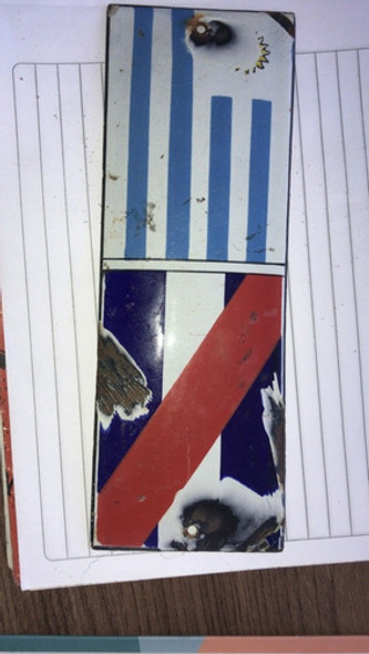 Chapa Esmaltada Uruguay Artigas 0