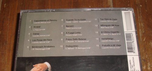 Lisandro Adrover Buenos Aires 2004 Cd Sellado  / Kktus 1