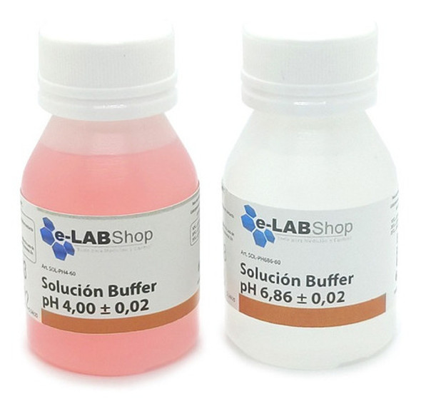 Kit De Soluciones Buffer P/ Calibración De Medidores De Ph 0