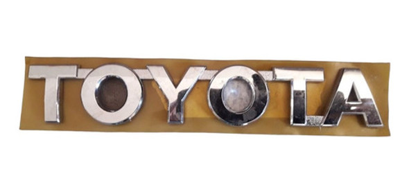 Adesivo Emblema Toyota Novo Original (18x3 Cm) 0 Adesivo Emblema Toyota Novo Original (18x3 Cm) 0