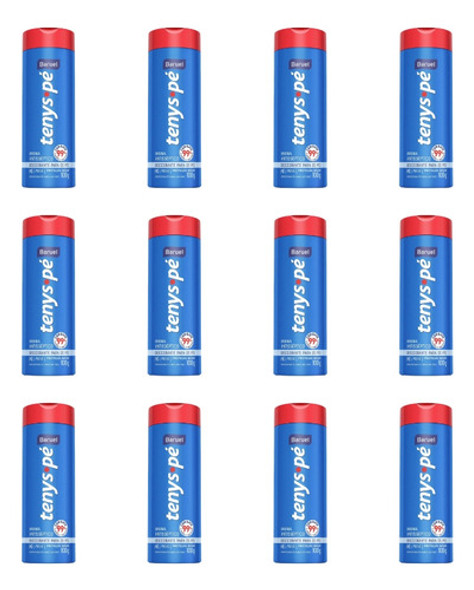 Talco Pes Tenys Pe Baruel Po 100g Original-kit C/12un 0