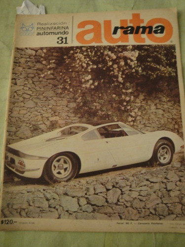 Revista Auto Rama Nº 31 Auto Rama Pininfarina 0