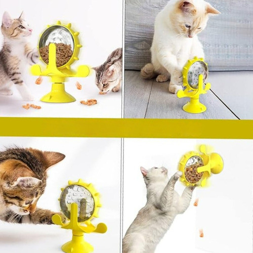 Juguete Interactivo Dispensador De Ración Para Perro O Gato 1