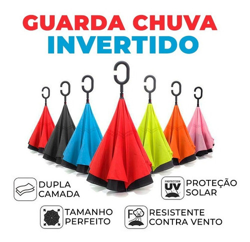 Guarda Chuva Invertido De Luxo Original 1