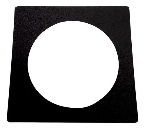 Acabamento De Forro 28,5x28,5cm Preto Duto 9  Chaminé 1