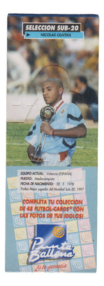 Futbol Cards Punta Ballena Nicolas Olivera Y La Copa Uruguay 0