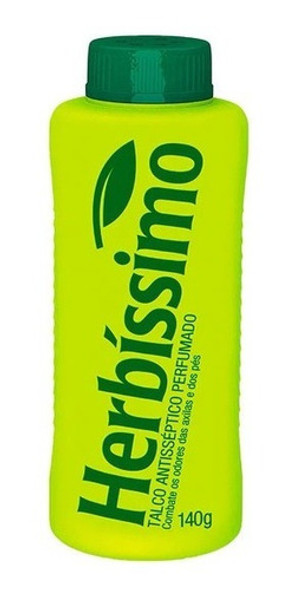 Kit C/15 Talco Antisséptico Herbíssimo 140g 1