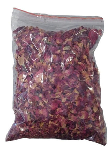 Pétalos De Flor Rosas Rojas Secas X 500 Gr Apto Cosmética 0