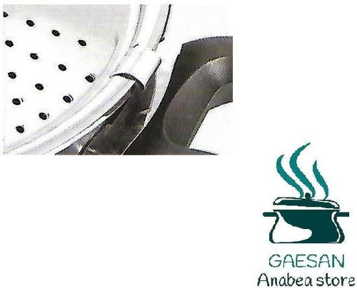 Olla 24 Cms Teflon C/ Tapa Colador Anabea 1