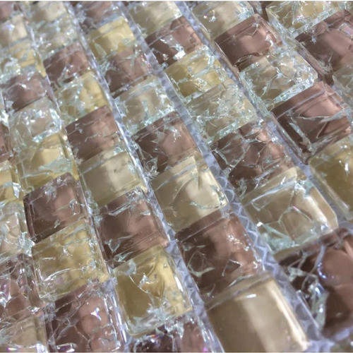 Pastilha De Pedra Inova Li-c 9024 269 Craquelado Marrom 1 M² 1