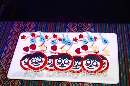 Cookies Cupcakes Torta Tematica Pelicula Coco 1