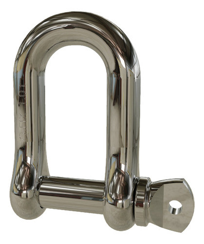 Manilha Reta Inox 6mm Náutica / Veleiro  # 0