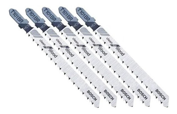 Hoja Caladora Bosch T101br X 5u Melamina Madera Hojas Calar 1