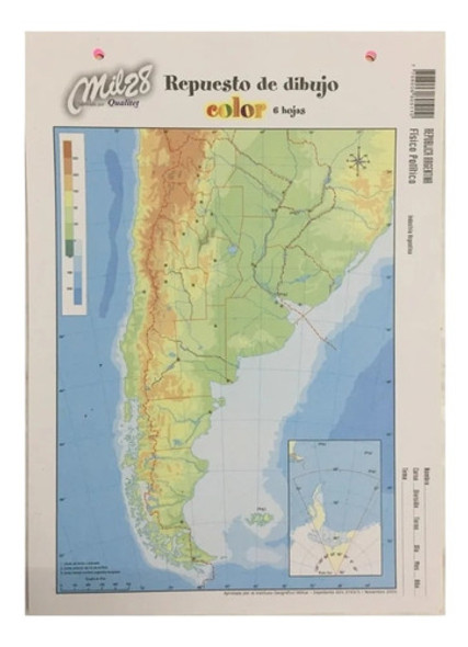 Repuesto De Hoja Canson N°5 Color Pack 3 Rep X 6 Hojas C/u 0