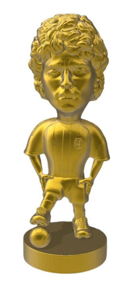 Muñeco Cabezon Maradona Mundial Argentina Campeon Detta3d 0
