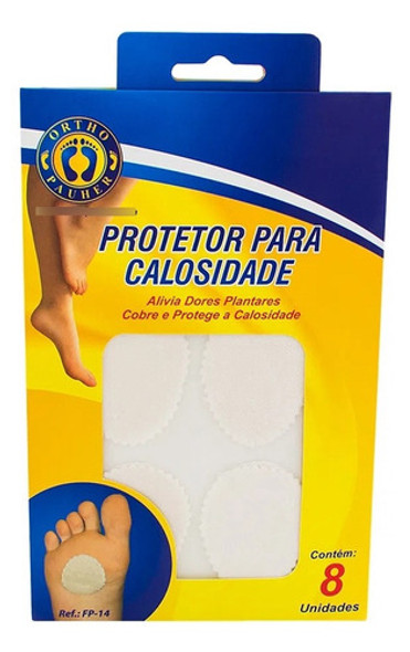 Protetor Para Calosidade Plantar Orthopauher Aderente 4 Und 0