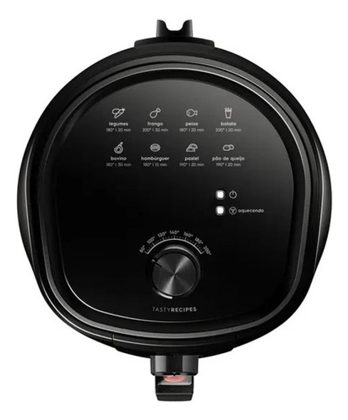 Airfryer Electrolux 3,2l Preta Eaf10 - Mecânica, 1400w 127v 1