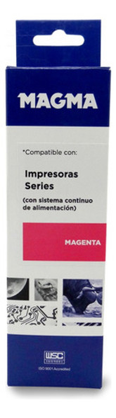 Frasco De Tinta Dye 100ml P/ Sistema Continuo Color Magenta 0 Frasco De Tinta Dye 100ml P/ Sistema Continuo Color Magenta 0