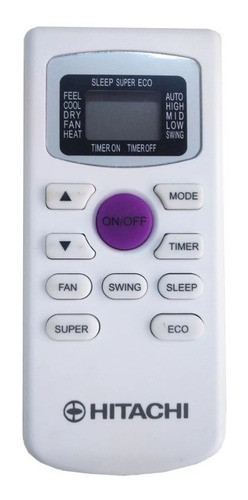 Control Remoto Aire Acond Para Tcl Hitachi Tecla Violeta 819 1