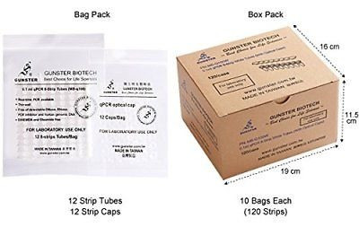 Qpcr 0,1 Ml Blanco Tira De 8 Tubos (con Óptica Caps) (120 Ti 1