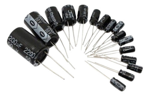 100 X Capacitor Eletrolítico Radial 0,33uf X 50v 105ºc 5x11 1