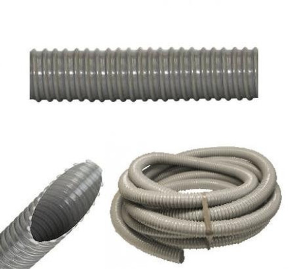 Mangueira Flexível Vácuo Ar Cinza 1.1/4  - 10 Metros 1