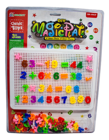 Quadro Educativo Infantil Encaixe De Números Matemática 0 Quadro Educativo Infantil Encaixe De Números Matemática 0