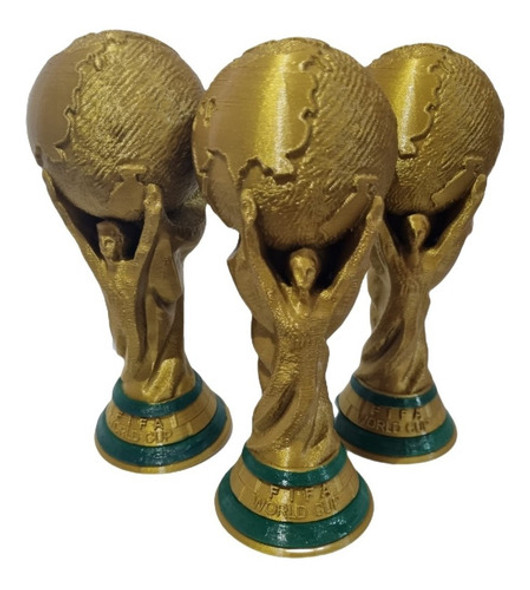 Copa Del Mundo 20 Cm 3d Mundial Futbol Fifa 0