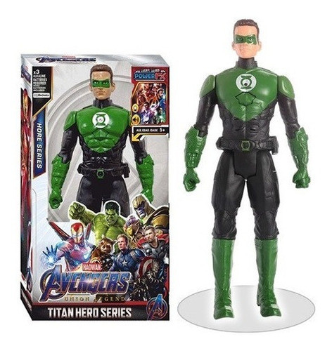 Boneco Lanterna Verde Gigante 30cm Dc - Frete Grátis 0