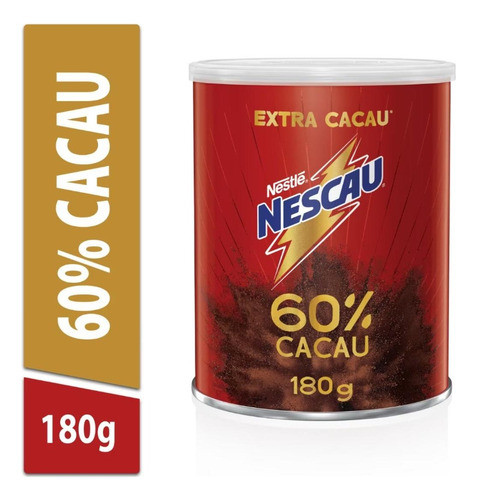 Cacau Em Pó Nescau Extra Cacau Sem Glúten Lata 180 G 1