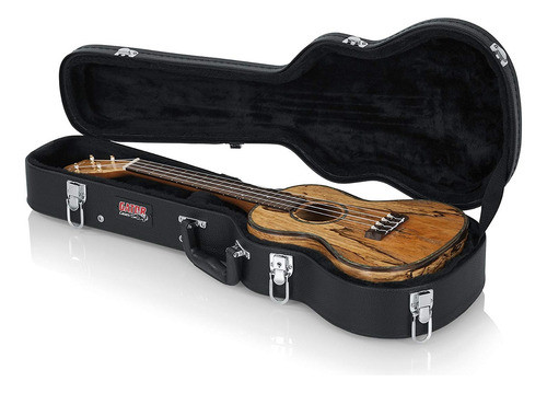 Gator Cases Deluxe Hard Shell Wood Case For Tenor Style Uku 1