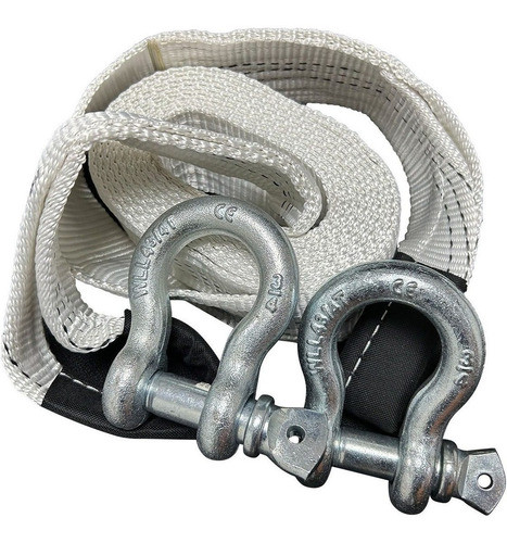 Eslinga  Remolque Rescate B + Grilletes 4x4 5 Metros 10 Ton 0