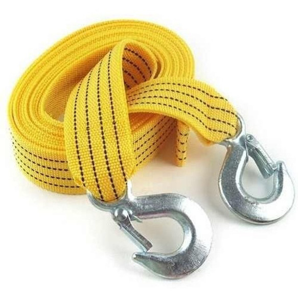 Cuerda Remolque 3mts X 5cm Gancho Seguridad - Cymaco 0