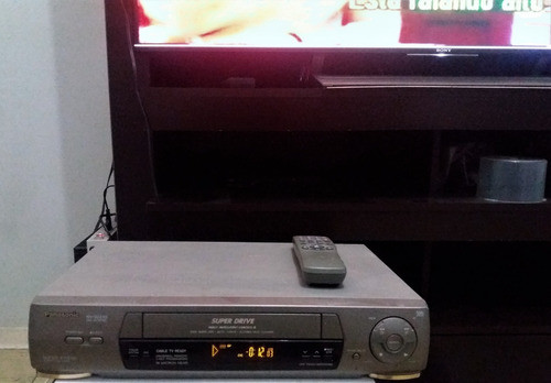 Video Cassete Panasonic Nv Sd445 (pouco Uso E Com Controle) 0