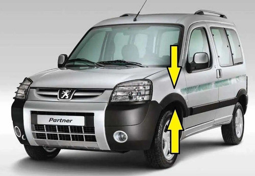 Peugeot Partner 2013 Fender Pasaruedas Delantero Izquierdo 1
