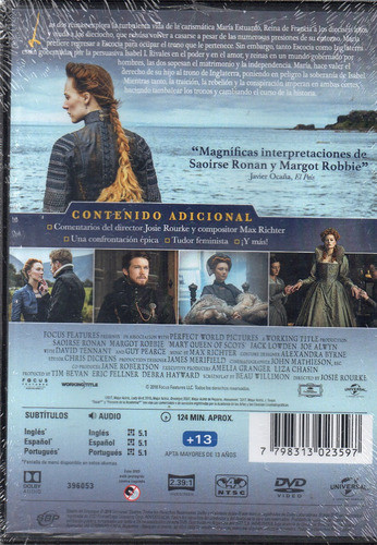 Las Dos Reinas - Dvd Nuevo Original Cerrado - Mcbmi 1