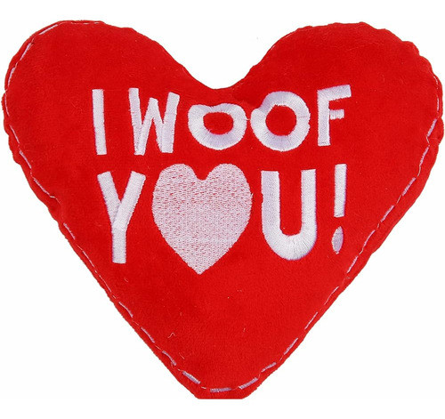 Boombone Valentines Juguete Para Perros Chirriantes, Juguete 0