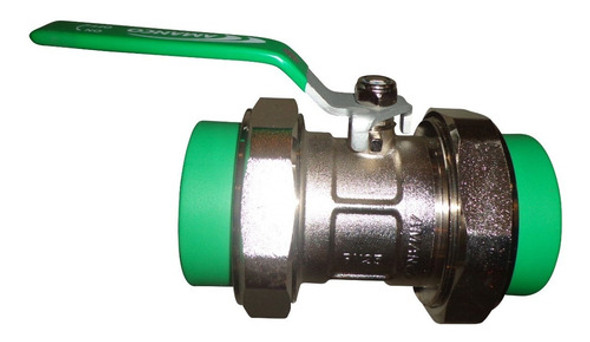 Valvula Esférica Termofusión Doble Unión 40 X 40 Mm Amanco 0