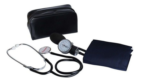 Kit Esfigmomanômetro Aparelho Pressão E Estetoscópio Premium 0