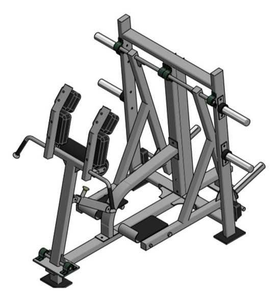 Plano Para Fabricar Maquina De Gym Power Runner Hammer 0