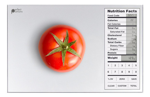Báscula De Nutrición Para Planificar Comidas Y Tracking Macr 0