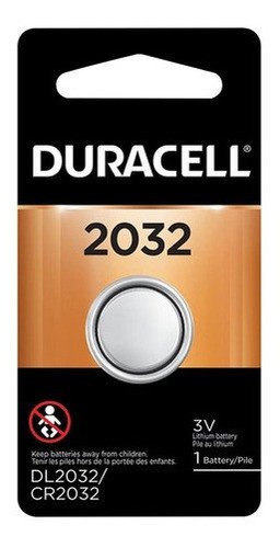 Pila Boton Cr2032 Duracell  De Litio 2032 De 3v  X Unidad 0